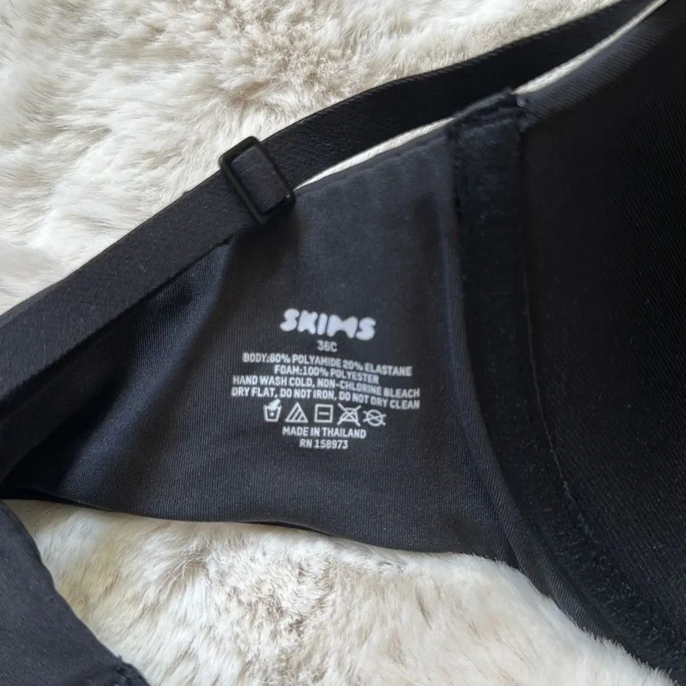 SKIMS Fits Everybody Underwire Bra Onyx